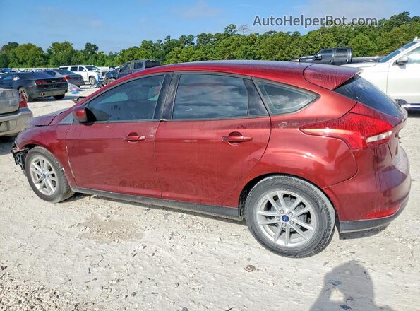 1FADP3K21HL319405 2017 FORD FOCUS Red უკანა მარცხენა