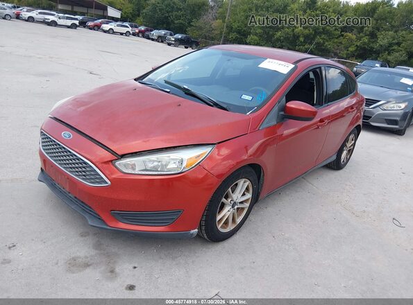 1FADP3K21JL269207 2018 FORD FOCUS Оранжевый Передняя левая четверть