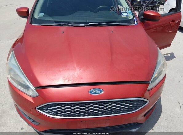 1FADP3K21JL269207 2018 FORD FOCUS Оранжевый Вид спереди
