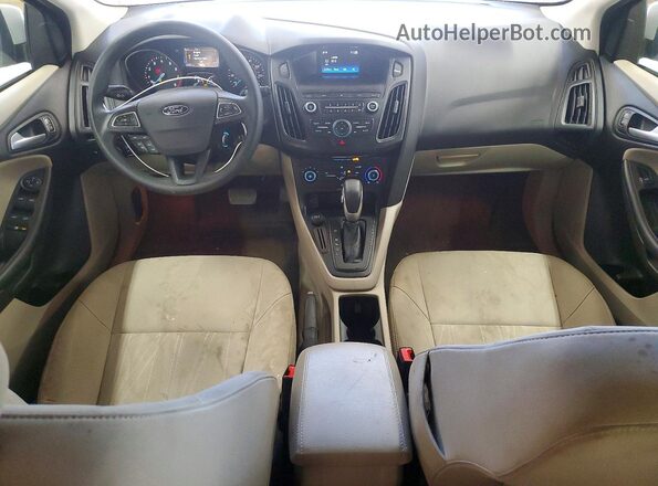 1FADP3K21JL299243 2018 FORD FOCUS White Առջևի վահանակի տեսք