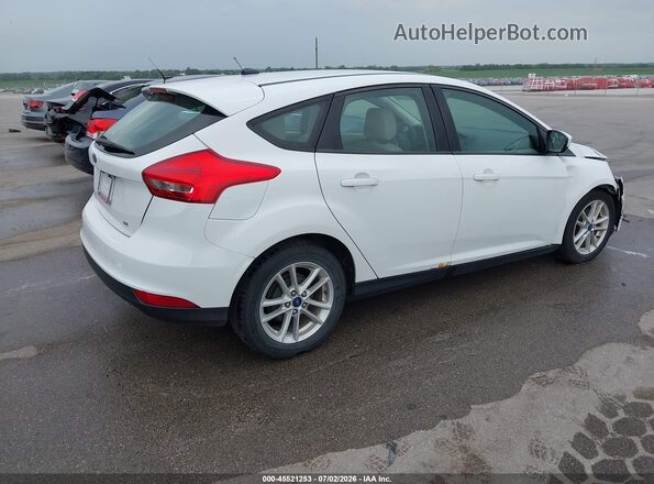 1FADP3K21JL327056 2018 FORD FOCUS White Tył prawy