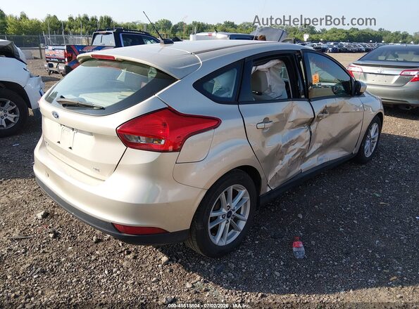 1FADP3K21JL330295 2018 FORD FOCUS Gold Задня права чверть