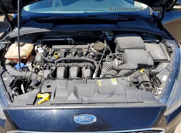 1FADP3K22GL223202 2016 FORD FOCUS Black Rear interior view
