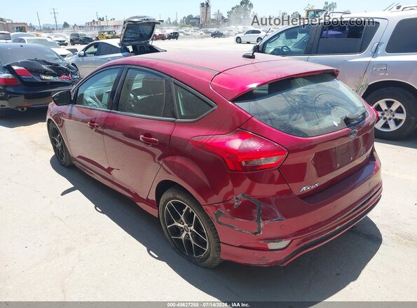 1FADP3K22GL238704 2016 FORD FOCUS Red უკანა მარცხენა