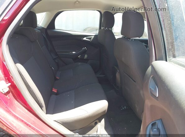 1FADP3K22GL238704 2016 FORD FOCUS Red VIN კოდის სტიკერის ხედი