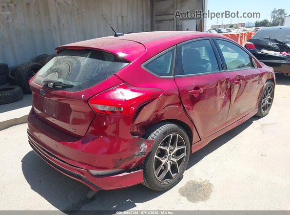 1FADP3K22GL238704 2016 FORD FOCUS Red უკანა მარჯვენა