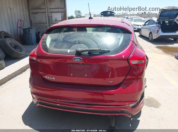 1FADP3K22GL238704 2016 FORD FOCUS Red 