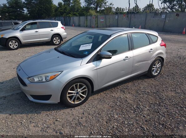 1FADP3K22GL263540 2016 FORD FOCUS Silver Առջևի ձախ երեք քառորդ տեսարան