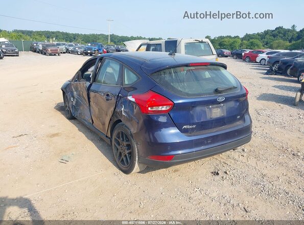 1FADP3K22GL382155 2016 FORD FOCUS Blue Rear left