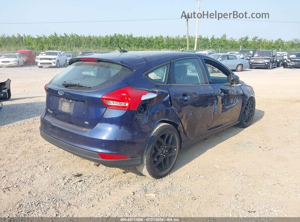 1FADP3K22GL382155 2016 FORD FOCUS Blue Rear right