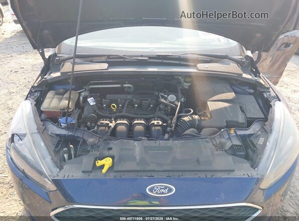 1FADP3K22GL382155 2016 FORD FOCUS Blue Rear view