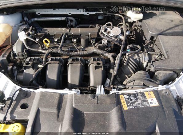 1FADP3K22HL208569 2017 FORD FOCUS Белый Вид сзади