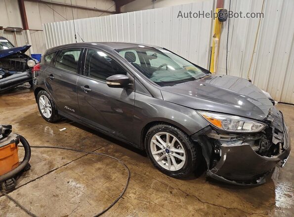 1FADP3K22HL216252 2017 FORD FOCUS Серый Передняя правая четверть