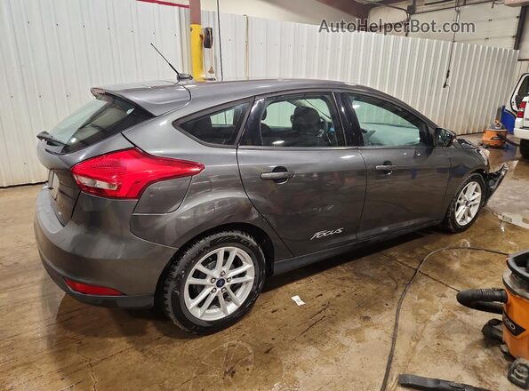 1FADP3K22HL216252 2017 FORD FOCUS Серый Задняя правая четверть