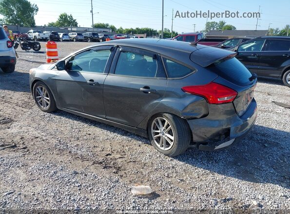 1FADP3K22HL303648 2017 FORD FOCUS Серый Задняя левая четверть