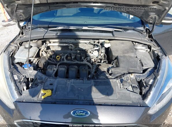 1FADP3K22HL303648 2017 FORD FOCUS Серый Вид сзади