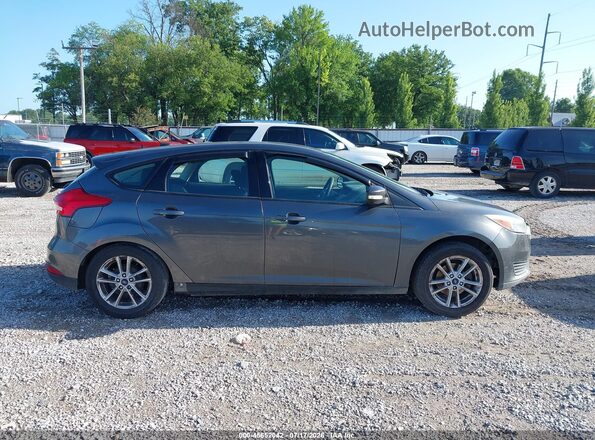 1FADP3K22HL303648 2017 FORD FOCUS Серый Вид задней части салона