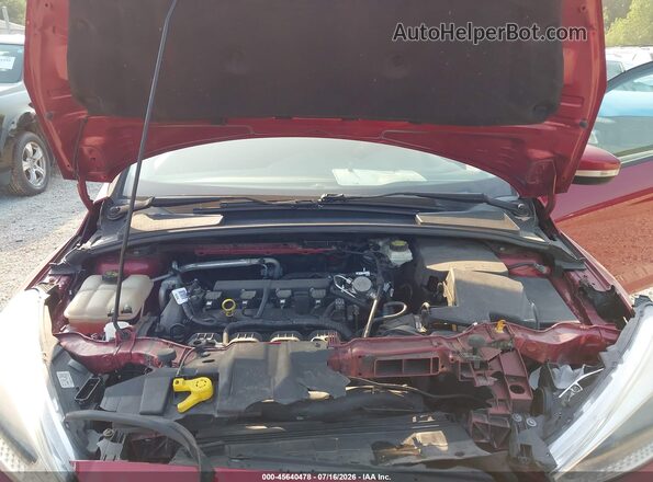 1FADP3K22HL313189 2017 FORD FOCUS Red Вид ззаду