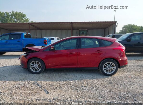 1FADP3K22HL313189 2017 FORD FOCUS Red Панорамний вид салону 360°