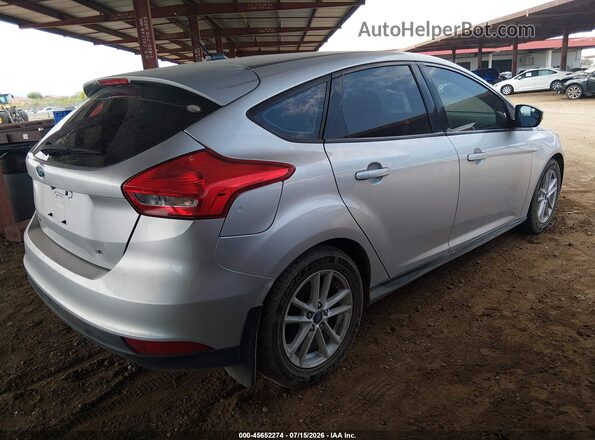 1FADP3K22HL314651 2017 FORD FOCUS Silver უკანა მარჯვენა