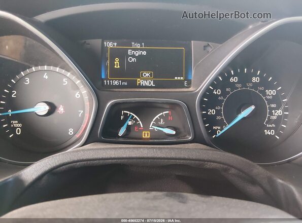 1FADP3K22HL314651 2017 FORD FOCUS Silver უკანა სავარძლების ხედი