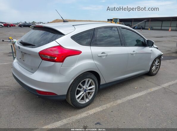 1FADP3K22HL319638 2017 FORD FOCUS Silver Задня права чверть