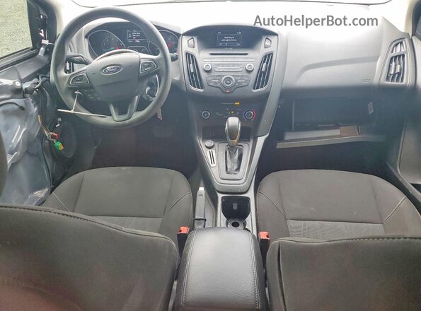 1FADP3K22HL344622 2017 FORD FOCUS Gray წინა პანელის ხედი