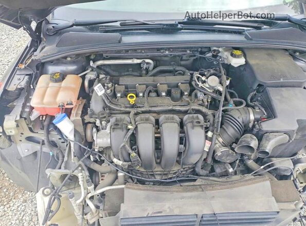 1FADP3K22HL344622 2017 FORD FOCUS Gray ძრავის განყოფილების ხედი