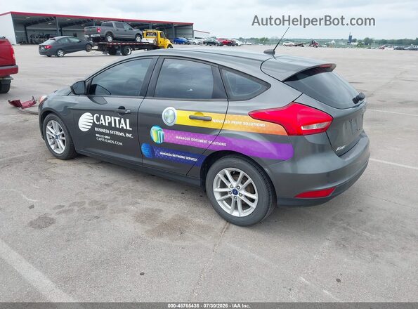 1FADP3K22JL270155 2018 FORD FOCUS Gray Rear left