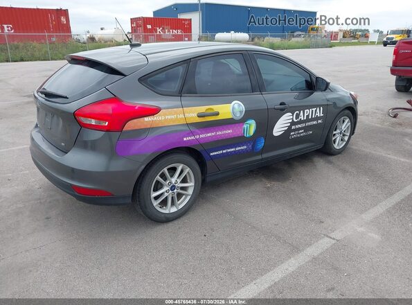 1FADP3K22JL270155 2018 FORD FOCUS Gray Rear right