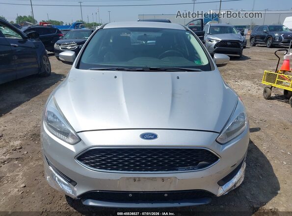1FADP3K22JL300934 2018 FORD FOCUS Silver Widok zestawu wskaźników