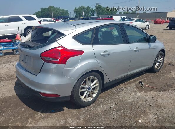 1FADP3K22JL300934 2018 FORD FOCUS Silver Tył prawy