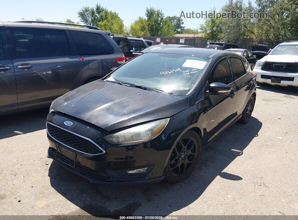 1FADP3K23GL258296 2016 FORD FOCUS Black Przód lewy