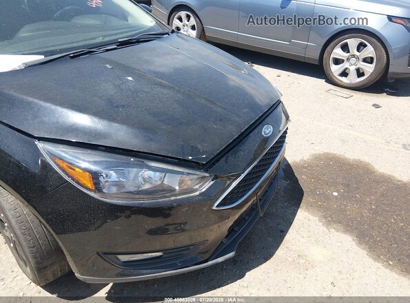 1FADP3K23GL258296 2016 FORD FOCUS Black Widok z przodu