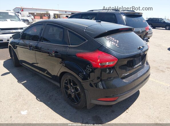1FADP3K23GL258296 2016 FORD FOCUS Black Tył lewy