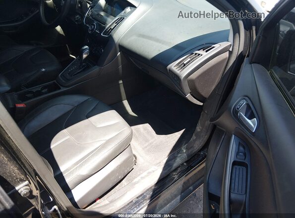 1FADP3K23GL258296 2016 FORD FOCUS Black Widok wnętrza z przodu
