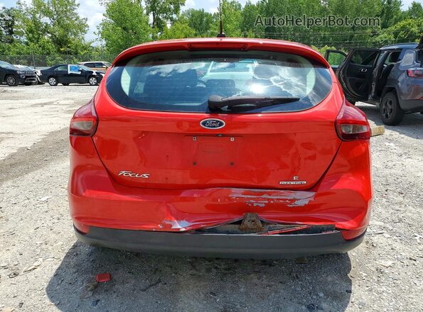 1FADP3K23GL309425 2016 FORD FOCUS Red უკანა ხედი