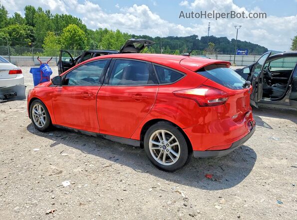 1FADP3K23GL309425 2016 FORD FOCUS Red უკანა მარცხენა