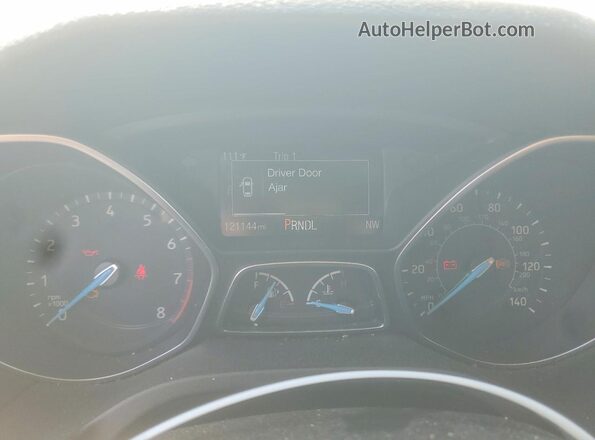 1FADP3K23GL313586 2016 FORD FOCUS White Vista del cuadro de instrumentos