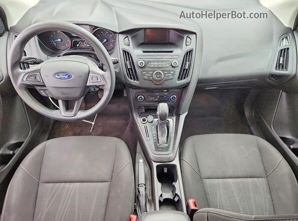 1FADP3K23HL290795 2017 FORD FOCUS Silver Dashboard view