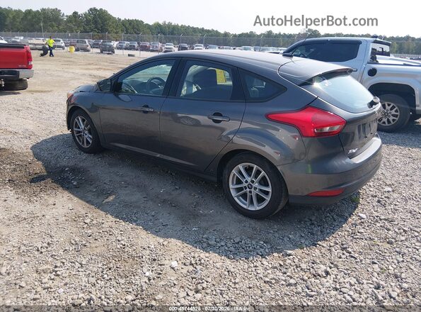 1FADP3K23JL212393 2018 FORD FOCUS Gray Trasero izquierdo