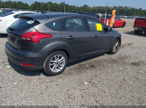 1FADP3K23JL212393 2018 FORD FOCUS Gray Trasero derecho