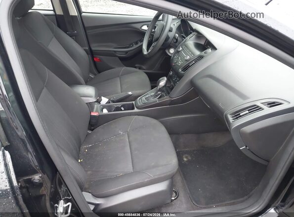 1FADP3K23JL212572 2018 FORD FOCUS Black Вид салону спереду