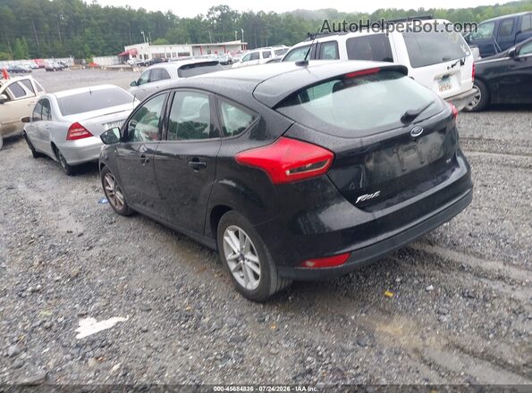 1FADP3K23JL212572 2018 FORD FOCUS Black Задня ліва чверть