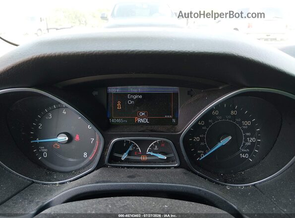 1FADP3K23JL220574 2018 FORD FOCUS Blue Rear seats view