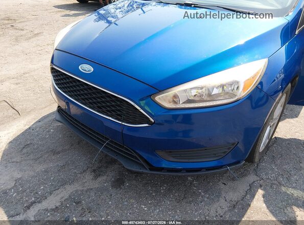 1FADP3K23JL220574 2018 FORD FOCUS Blue Front view