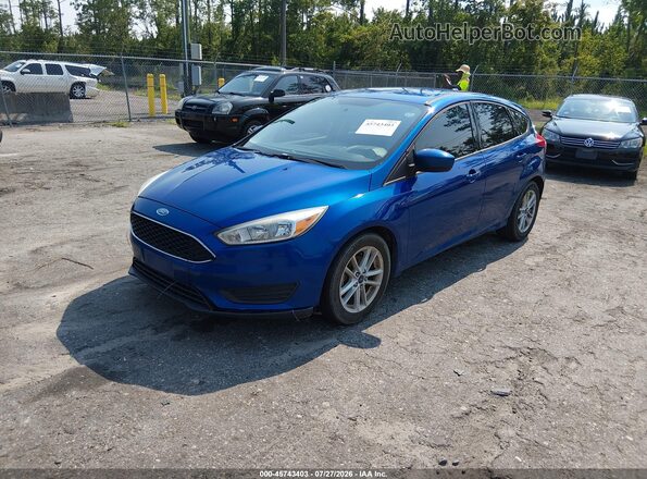 1FADP3K23JL220574 2018 FORD FOCUS Blue Front left