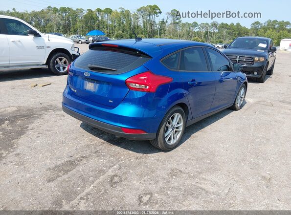 1FADP3K23JL220574 2018 FORD FOCUS Blue Rear right
