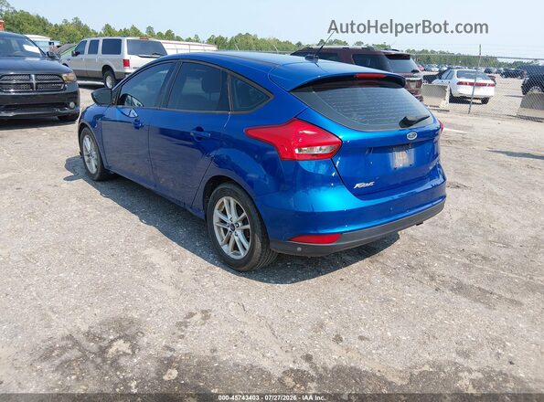 1FADP3K23JL220574 2018 FORD FOCUS Blue Rear left