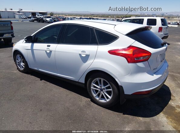 1FADP3K23JL295114 2018 FORD FOCUS White უკანა მარცხენა